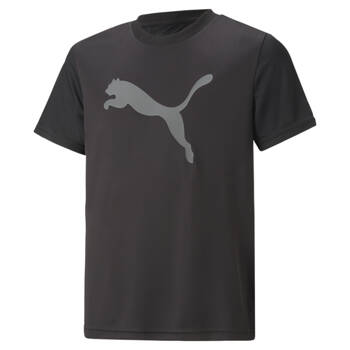 Koszulka chłopięca Puma ACTIVE SPORTS POLY CAT czarna 67321001