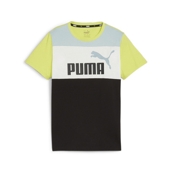 Koszulka chłopięca Puma ESS BLOCK wielokolorowa 67971622