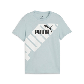 Koszulka chłopięca Puma POWER GRAPHIC niebieska 67925422