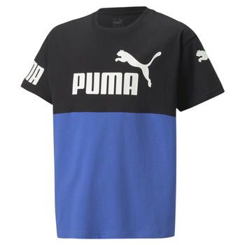 Koszulka chłopięca Puma POWER niebieska 67322692