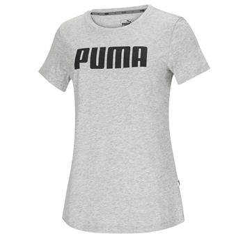 Koszulka damska Puma Core ESS Tee Light Gray szara 85478203