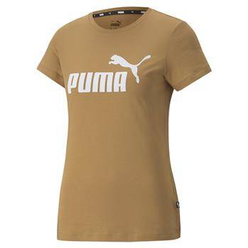 Koszulka damska Puma ESS Logo pomarańczowa 58677574