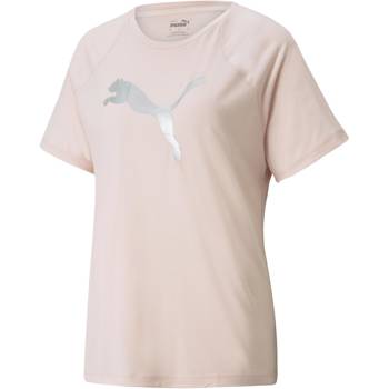 Koszulka damska Puma EVOSTRIPE różowa 58914336