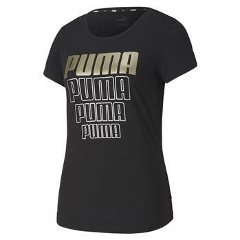 Koszulka damska Puma REBEL GRAPHIC TEE czarna 58130751