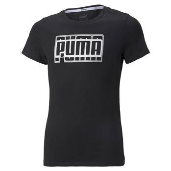 Koszulka dziewczęca Puma ALPHA czarna 84693701