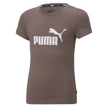 Koszulka dziewczęca Puma ESS LOGO fioletowa 58702975
