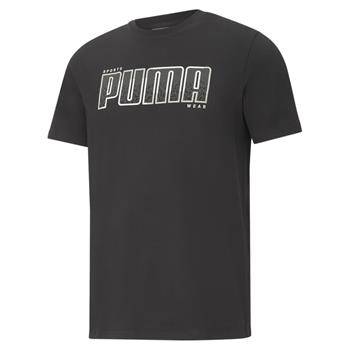 Koszulka męska Puma ATHLETICS BIG LOGO czarna 58575601