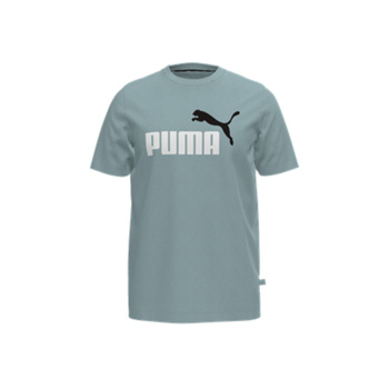 Koszulka męska Puma ESS+ 2 COL LOGO niebieska 58675926