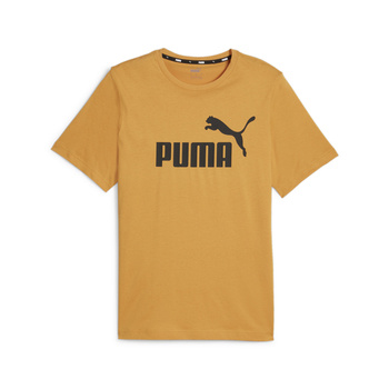 Koszulka męska Puma ESS LOGO pomarańczowa 58666795