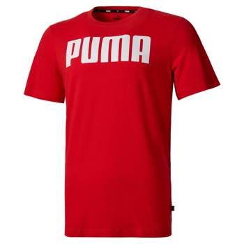 Koszulka męska Puma ESS czerwona 84722304