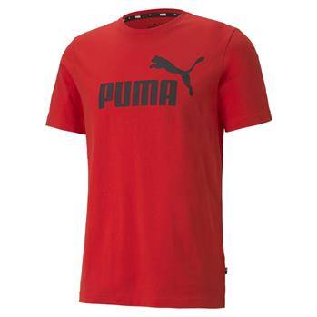 Koszulka męska Puma ESSENTIALS LOGO czerwona 58666611