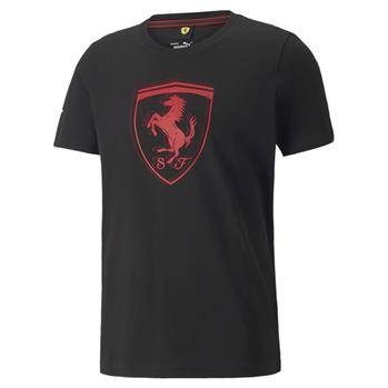 Koszulka męska Puma FERRARI RACE TONAL BIG SHIELD czarna 53375201