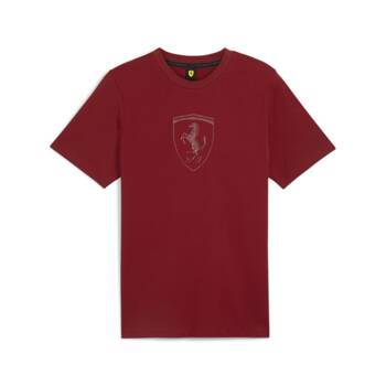 Koszulka męska Puma FERRARI RACE TONAL BIG SHIELD czerwona 62705705