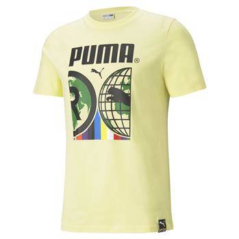 Koszulka męska Puma INTERNATIONAL żółta 59980440