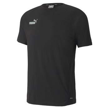 Koszulka męska Puma TEAMFINAL CASUALS czarna 65738503