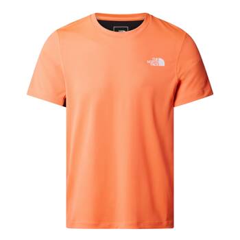 Koszulka męska The North Face LIGHTBRIGHT S/S pomarańczowa NF0A825OTNI