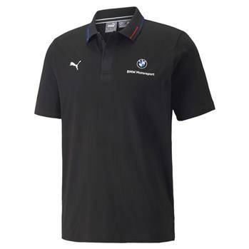 Koszulka polo męska Puma BMW MMS czarna 53337701