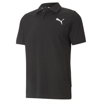 Koszulka polo męska Puma ESS PIQUE czarna 58667451