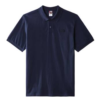 Koszulka polo męska The North Face POLO PIQUET granatowa NF00CG718K2