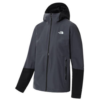 Kurtka z kapturem damska The North Face AYUS TECH szara NF0A7R2WF9L