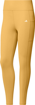 Legginsy damskie adidas OPTIME żółte IT9111