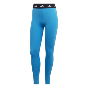 Legginsy damskie adidas TECHFIT 7/8 niebieskie HL6074