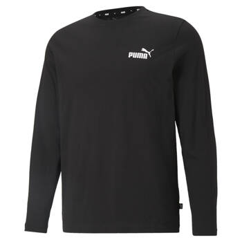 Longsleeve męski Puma ESS SMALL LOGO czarny 58667201