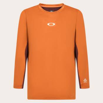 Longsleeve termiczny męski Oakley SEEKER REVEL 2.0 pomarańczowy FOA406092-52C