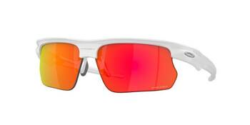 Okulary przeciwsłoneczne unisex Oakley BISPHAERA białe OO9400-03