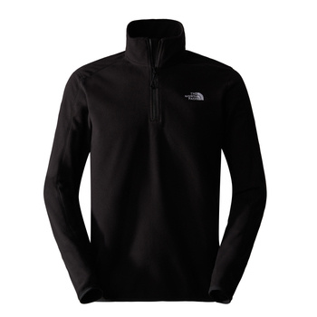 Polar męski The North Face RESOLVE FLEECE 1/4 ZIP czarny NF0A4M9TJK3