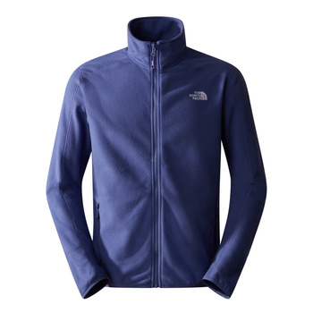 Polar męski The North Face RESOLVE FLEECE FZ niebieski NF0A4M9SI0D