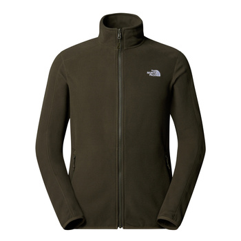 Polar męski The North Face RESOLVE FLEECE FZ zielony NF0A4M9S21L