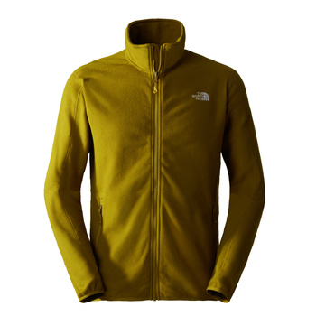 Polar męski The North Face RESOLVE FLEECE FZ zielony NF0A4M9SI0N