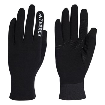 Rękawiczki unisex adidas TERREX MERINO WOOL czarne HS7987