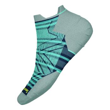 Skarpety do biegania damskie Smartwool RUN TARGETED CUSHION STRIPE LOW ANKLE niebieskie 01672-G74