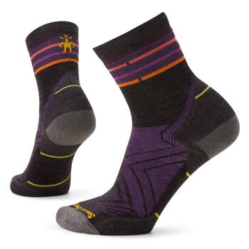 Skarpety do biegania damskie Smartwool RUN ZERO CUSHION MID CREW wielokolorowe 01676-003