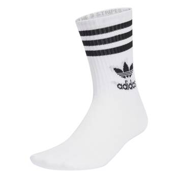 Skarpety unisex adidas 3 STRIP 6-PACK białe JE1828