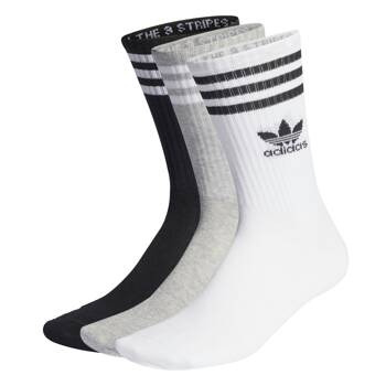 Skarpety unisex adidas CREW 3-PACK wielokolorowe IL5023