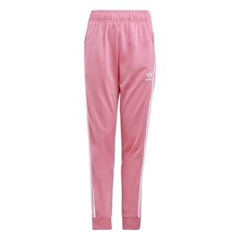 Spodnie dresowe dziewczęce adidas ADICOLOR SST różowe IN8492
