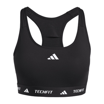 Stanik sportowy damski adidas TECHFIT czarny JG1409