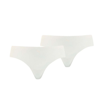 Stringi damskie Puma SEAMLESS 2-PACK białe 93502203