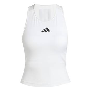 Tank top treningowy damski adidas POWER 3-STRIPES biały JG6183