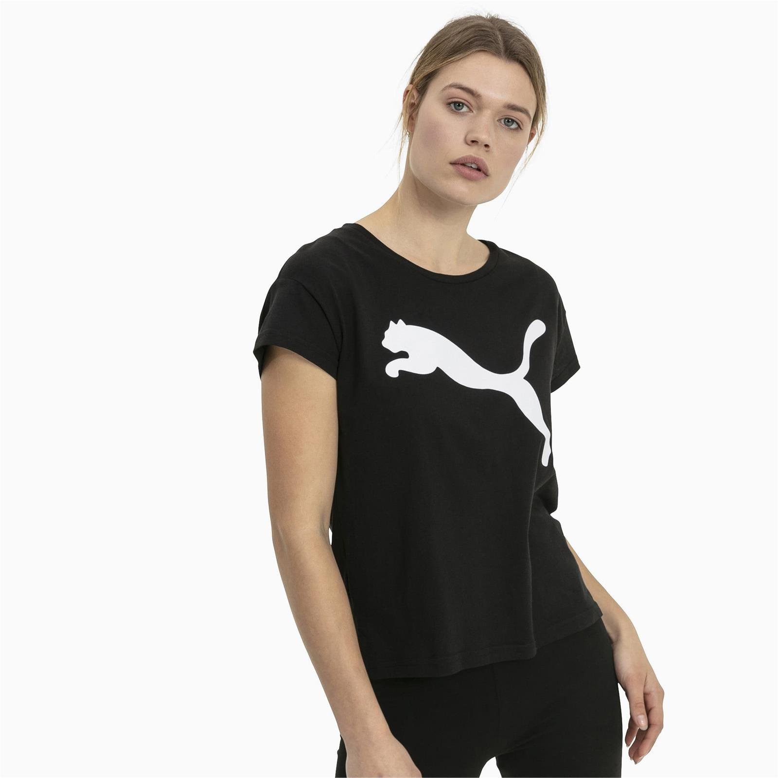 puma active logo tee