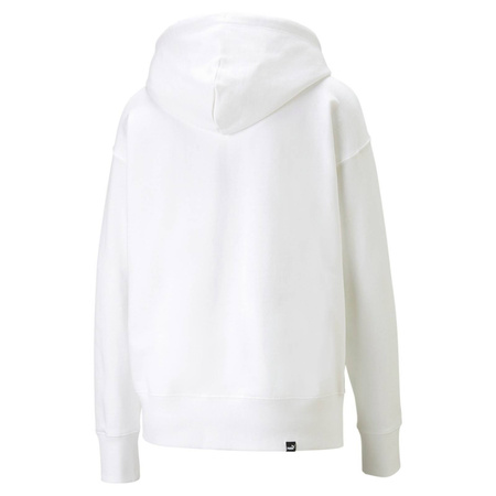 BLUZA Z KAPTUREM DAMSKA PUMA HER BIAŁA 67311102