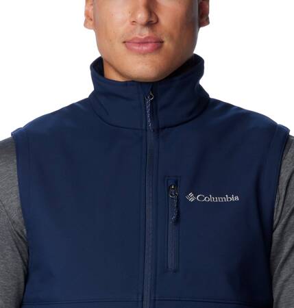 Bezrękawnik męski Columbia ASCENDER SOFTSHELL granatowy 2071354464