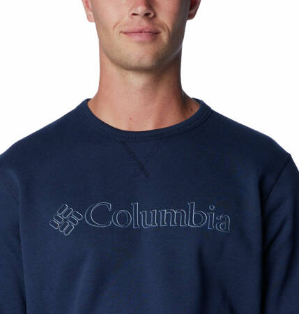 Bluza bez kaptura Columbia Logo Fleece Crew Męska 1884931469