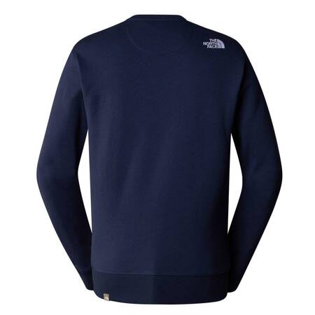 Bluza bez kaptura męska The North Face DREW PEAK CREW granatowa NF0A4SVR8K2