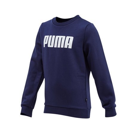 Bluza chłopięca Puma Core Essential Crew granatowa 854965021