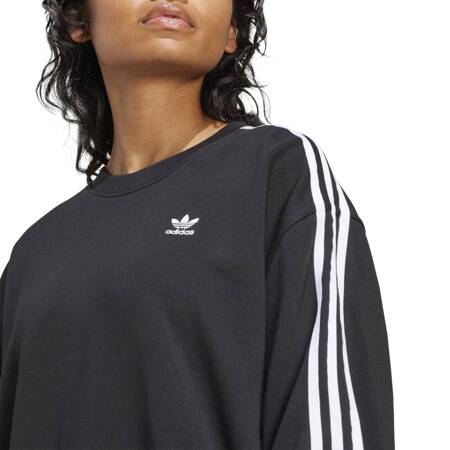 Bluza damska adidas 3-STRIPES OVERSIZED czarna IU2423