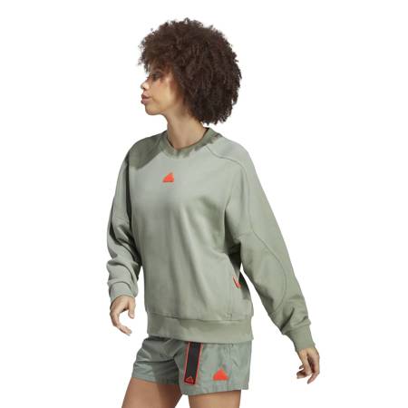 Bluza damska adidas City Escape zielona IC0269